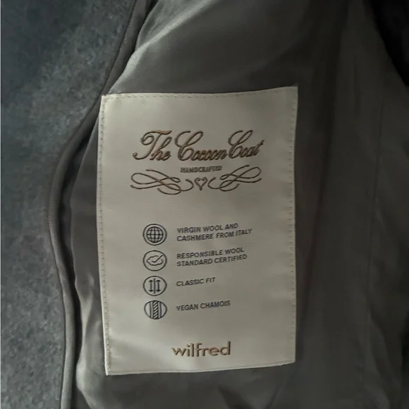 Aritzia Cocoon Long Coat Wool Cashmere size S - Picture 10 of 16